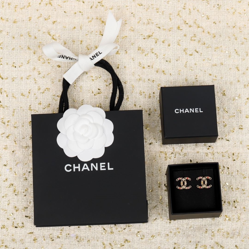 Ch*el earrings